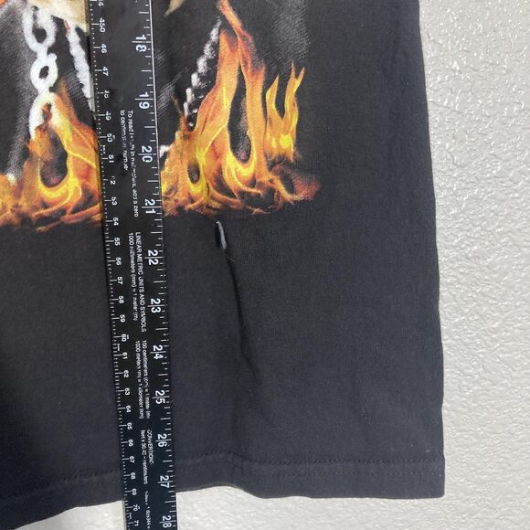 Travis Scott Shirt Mens S Graphic Flames Rap Hip Hop Concert Tour Tee Rapper - Picture 5 of 7